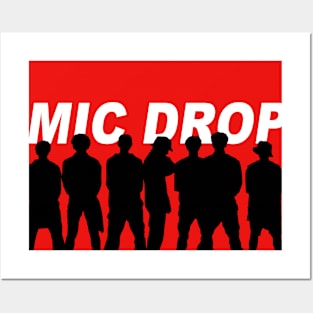 BTS MIC DROP Posters and Art